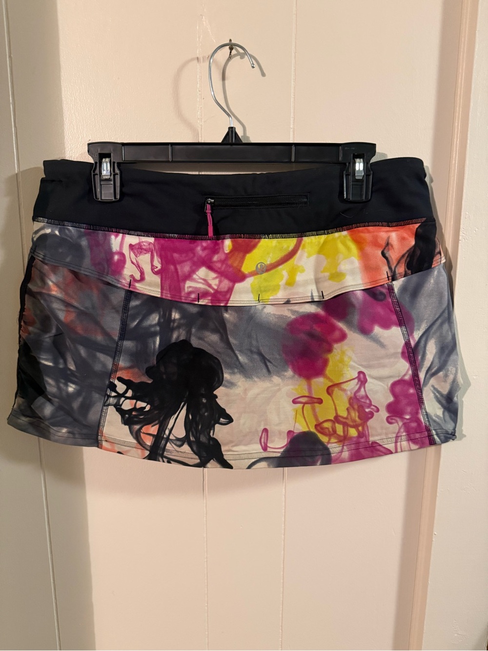 lululemon athletica Multicolor Mini Skirt - Black, Pink, Yellow, Purple